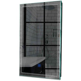 Specchio LED Verticale | Pulsante touch | Luce bianca fredda - Reyze Serie Official Modello 3